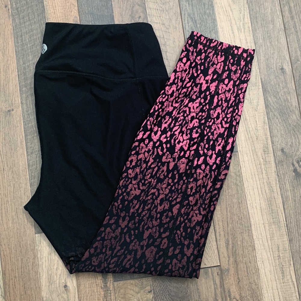 Torrid Active Ombre Pink Leopard Legging